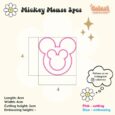 Vykrajovačka na šperky – Mickey Mouse set